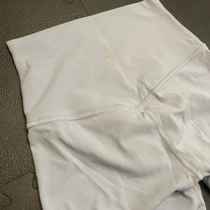 LuluLemon Light Blue/Grey High Rise Align Crop 21”